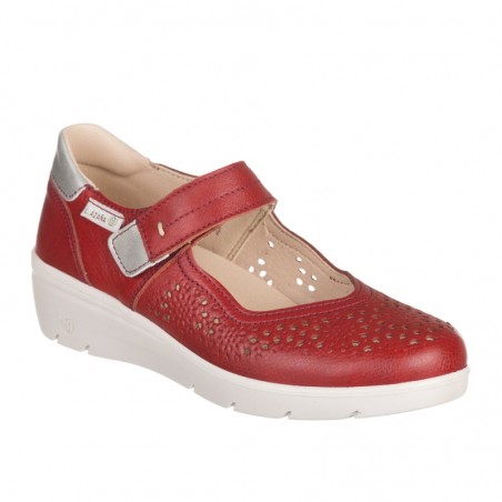 Zapatos Casual Mujer Laura Azaña 26814 Rojo