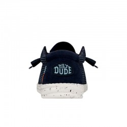 Zapatillas Lona Hombre Hey Dude Wally Sport Marino