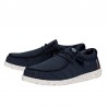 Zapatillas Lona Hombre Hey Dude Wally Sport Marino