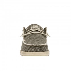 Zapatillas Lona Hombre Hey Dude Wally Braided Verde