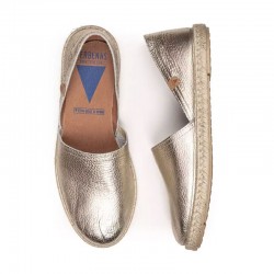 Zapatos Casual Mujer Verbenas Carmen Oro