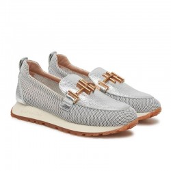 Mocasines Mujer Hispanitas Hv253919 Plata