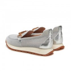 Mocasines Mujer Hispanitas Hv253919 Plata