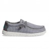 Zapatillas Lona Hombre Hey Dude Wally Sport Gris