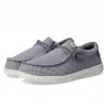 Zapatillas Lona Hombre Hey Dude Wally Sport Gris