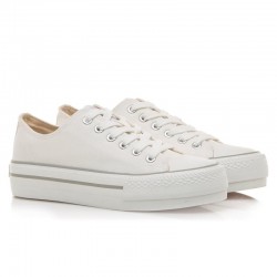 Sneakers Mujer MTNG Bigger X Blanco