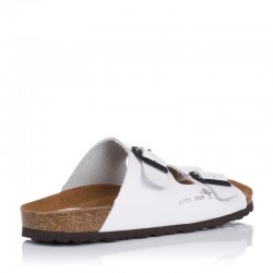 Sandalias Planas Mujer Inter-Bios 7206 Blanco
