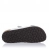 Sandalias Planas Mujer Inter-Bios 7206 Blanco