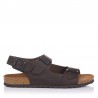 Sandalias Hombre Inter-Bios 9567 Marron