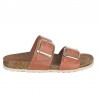 Sandalias Planas Mujer Inter-Bios 7232 Teja