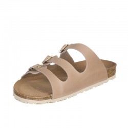 Sandalias Planas Mujer Inter-Bios 7231 Beig