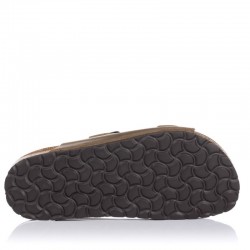 Sandalias Planas Mujer Inter-Bios 7206 Kaki