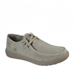 Zapatillas Lona Hombre Skechers Melson-Raymon Taupe