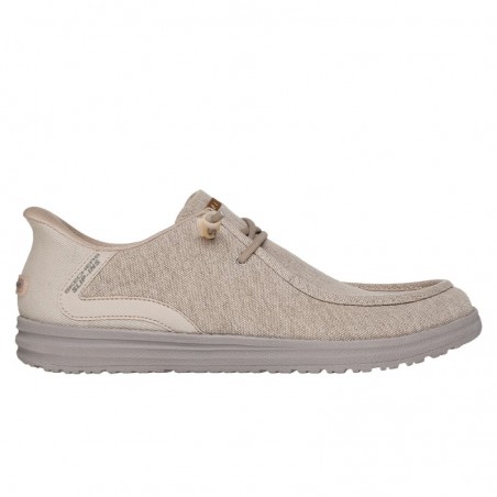 Zapatillas Lona Hombre Skechers Melson-Coronado Taupe