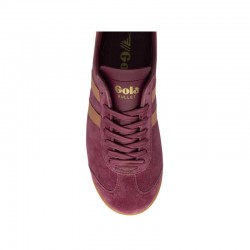 Sneakers Mujer Gola Bullet Suede Rosa