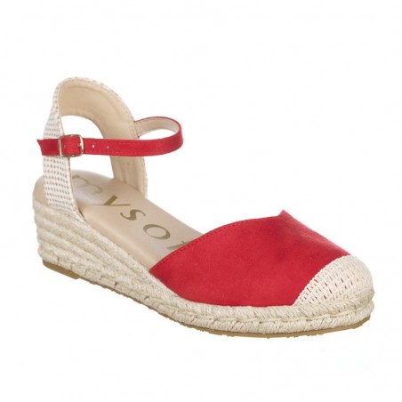 Cuñas Mujer Zapp 102 Rojo