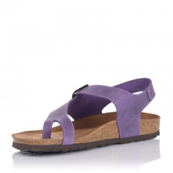 Sandalias Planas Mujer Inter-Bios 7162 Morado