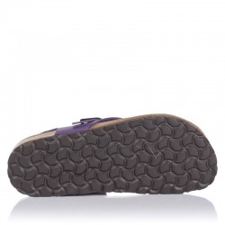 Sandalias Planas Mujer Inter-Bios 7162 Morado