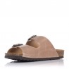 Sandalias Planas Mujer Inter-Bios 7206 Beig