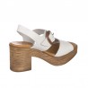 Sandalias de Tacón Mujer Zapp 930 Beig