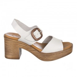 Sandalias de Tacón Mujer Zapp 930 Beig