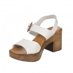 Sandalias de Tacón Mujer Zapp 930 Beig