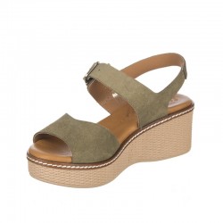 Cuñas Mujer Zapp 2661 Kaki