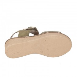 Cuñas Mujer Zapp 2661 Kaki