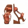 Sandalias de Tacón Mujer Hispanitas Chv253958 Coral