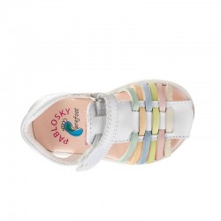 Sandalias Barefoot Niña Pablosky 054900 Blanco