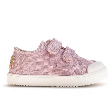 Zapatillas Lona Ba Niña Pablosky Lona 980050 Rosa