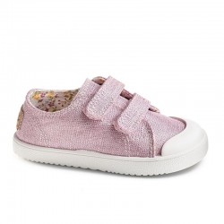 Zapatillas Lona Ba Niña Pablosky Lona 980050 Rosa