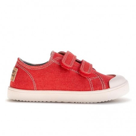 Zapatillas Lona Ba Niño Pablosky Lona 980160 Rojo