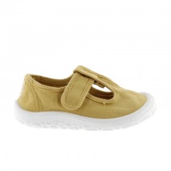 Zapatillas Lona Ba Niña Victoria 1370108 Mostaza