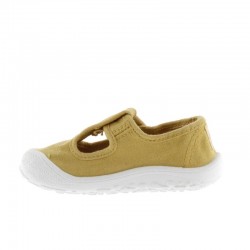 Zapatillas Lona Ba Niña Victoria 1370108 Mostaza
