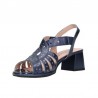Sandalias de Tacón Mujer Pitillos 10530 Marino