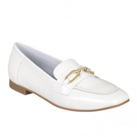 Mocasines Mujer Pitillos 10474 Blanco
