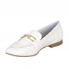 Mocasines Mujer Pitillos 10474 Blanco