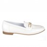 Mocasines Mujer Pitillos 10474 Blanco