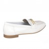 Mocasines Mujer Pitillos 10474 Blanco