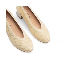 Zapatos de Tacón Mujer Pitillos 10450 Oro