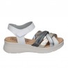 Sandalias Planas Mujer Pitillos 10610 Blanco