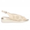 Sandalias Planas Mujer Pitillos 10342 Oro
