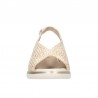 Sandalias Planas Mujer Pitillos 10342 Oro