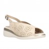 Sandalias Planas Mujer Pitillos 10342 Oro