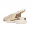 Sandalias Planas Mujer Pitillos 10342 Oro