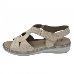 Sandalias Planas Mujer Pitillos 10303 Oro