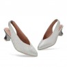 Zapatos de Tacón Mujer Pitillos 10510 Plata