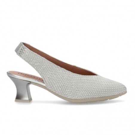 Zapatos de Tacón Mujer Pitillos 10510 Plata