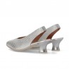 Zapatos de Tacón Mujer Pitillos 10510 Plata